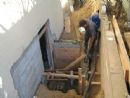 Nov 2006 - Constructing Mikvah Entrance